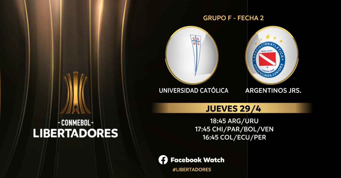 En vivo: Universidad Católica vs Argentinos Juniors – Libertadores 2021