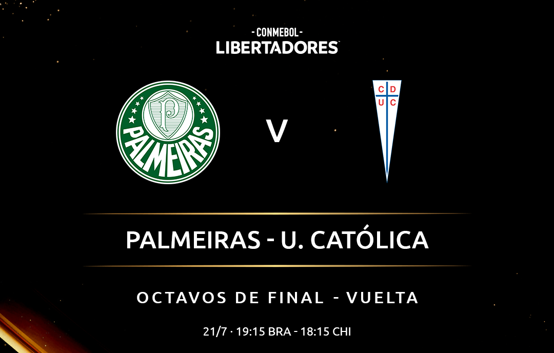 En vivo: la UC enfrenta en Brasil a Palmeiras por la vuelta de octavos