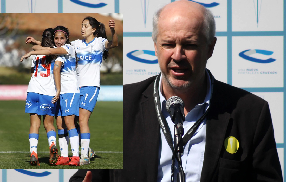 Tagle y el Fútbol Femenino UC: “esta la idea de ir haciendo contratos a algunas jugadoras, estamos en ese proceso”